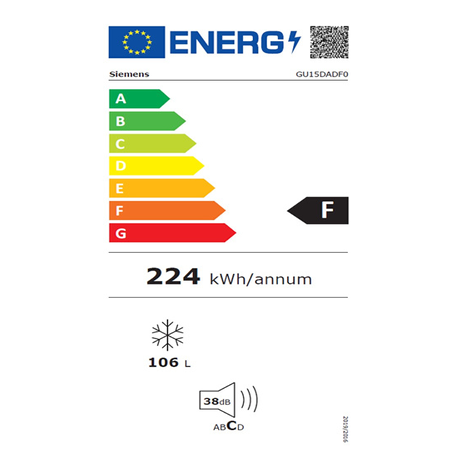 Congélateur top SIEMENS ENCASTRABLE - GU15DADF0