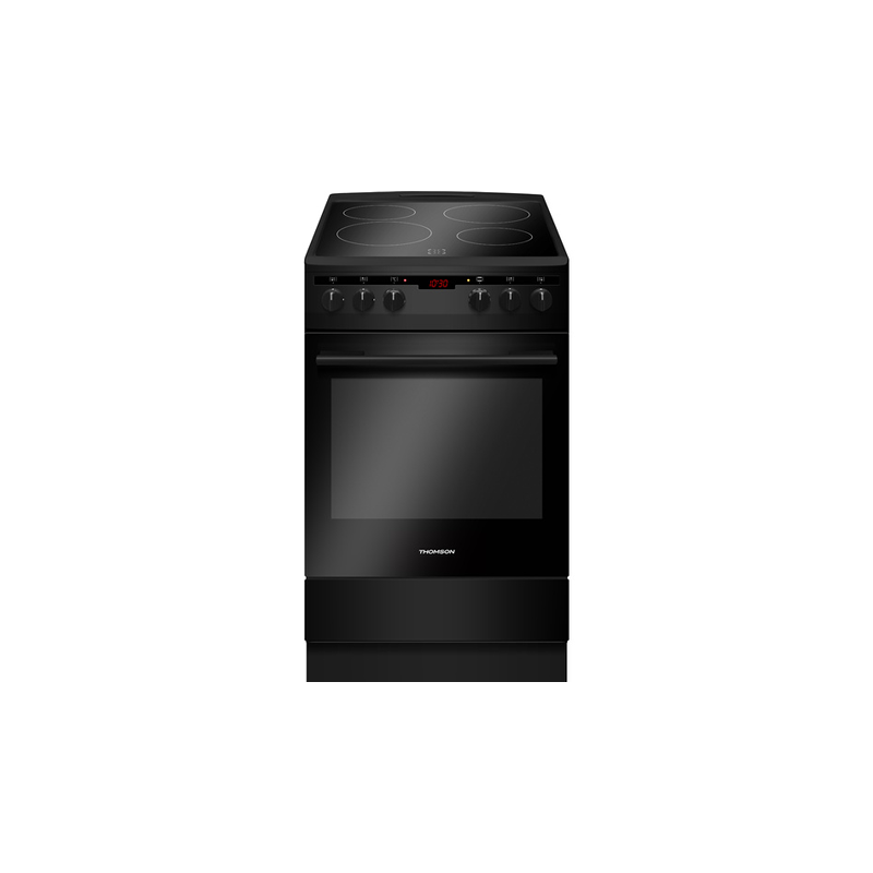 Cuisinière vitrocéramique THOMSON TRMC51.4 BM NOIR MAT Cuisinière vitrocéramique THOMSON TRMC51.4 BM NOIR MAT