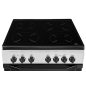 Cuisinière vitrocéramique INDESIT I6V6C1A X FR INOX Cuisinière vitrocéramique INDESIT I6V6C1A X FR INOX
