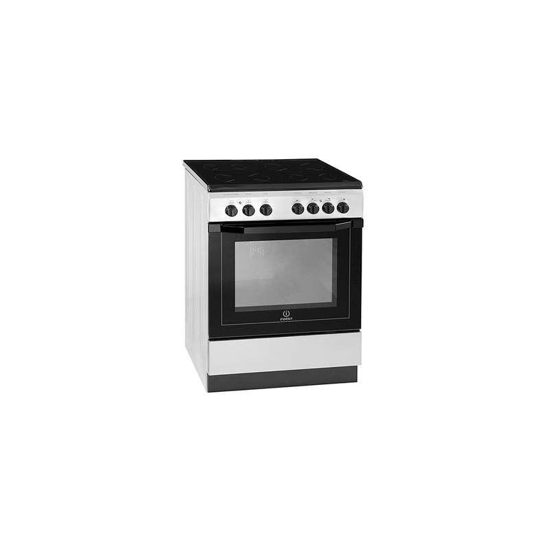 Cuisinière vitrocéramique INDESIT I6V6C1A X FR INOX Cuisinière vitrocéramique INDESIT I6V6C1A X FR INOX