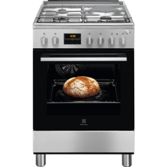 Cuisinière mixte ELECTROLUX EKM648522X INOX