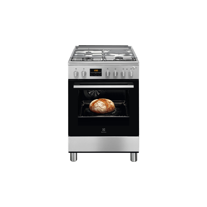 Cuisinière mixte ELECTROLUX EKM648522X INOX