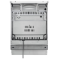 Cuisinière mixte ELECTROLUX EKM648522X INOX