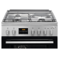 Cuisinière mixte ELECTROLUX EKM648522X INOX