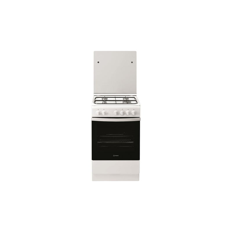 Gaziniere INDESIT 50CM GAZ BLANC - IS5G0PMW/FR