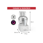 Robot multifonction MAGIMIX 18370F CS 3200 XL BLANC Robot multifonction MAGIMIX 18370F CS 3200 XL BLANC