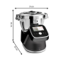 Robot cuiseur MOULINEX I-COMPANION TOUCH PRO HF93D810 Robot cuiseur MOULINEX I-COMPANION TOUCH PRO HF93D810