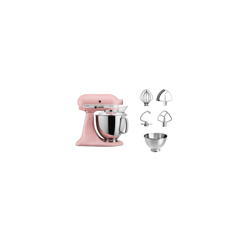 Robot pâtissier KITCHENAID ARTISAN ROSE POUDRE 4,8L - 5KSM175PSEDR