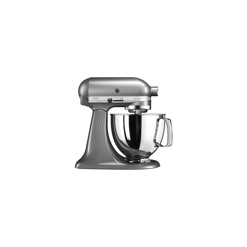 Robot pâtissier KITCHENAID ARTISAN GRIS ARGENT 4,8L- 5KSM125ECU