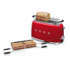 Grille pain SMEG TSF02RDEU ROUGE