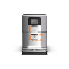 Expresso avec broyeur KRUPS YY4491FD INTUITION PREFERENCE PLUS SILVER