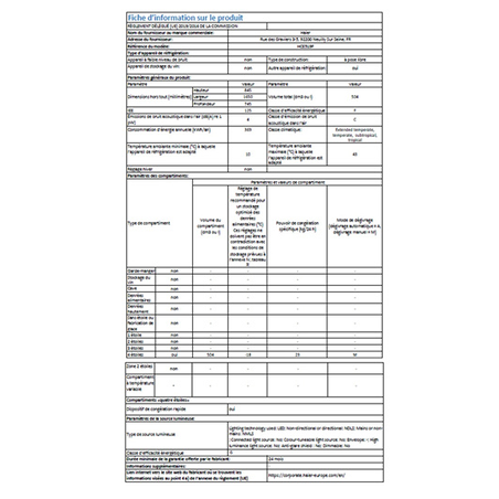 Congélateur coffre Haier HCE519F