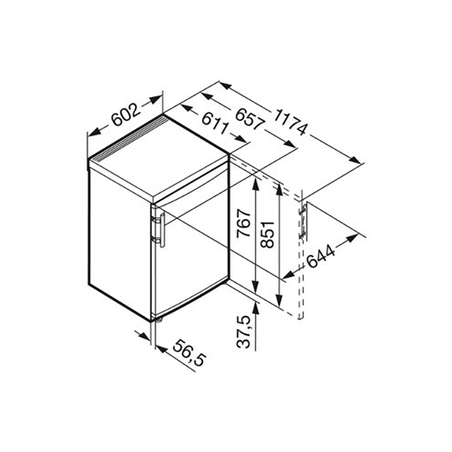 Congélateur top LIEBHERR GPESF 1476