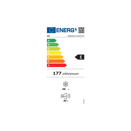Congélateur armoire AEG ABB688E1LS - ENCASTRABLE 88CM