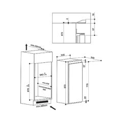 Congélateur armoire WHIRLPOOL AFB9720A+
