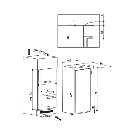 Congélateur armoire WHIRLPOOL AFB9720A+