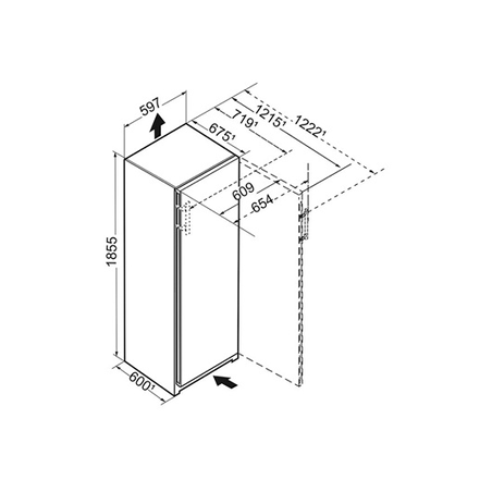 Congélateur armoire LIEBHERR 525I-20 BLUPERFORMANCE