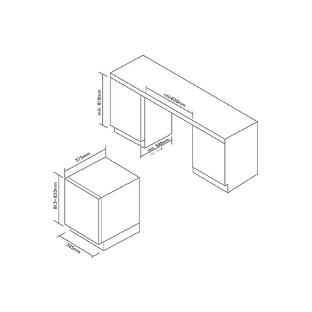 Cave de service ROSIERES RWCB 60/N