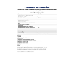 Cave de vieillissement LIEBHERR WKB1802-20