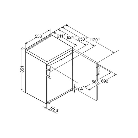 Congélateur top LIEBHERR GP1376-21