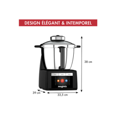 Robot cuiseur MAGIMIX COOK EXPERT CONNECT NOIR 18916