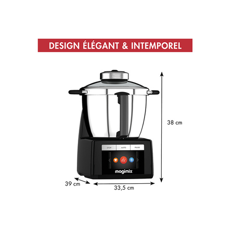 Robot cuiseur MAGIMIX COOK EXPERT CONNECT NOIR 18916