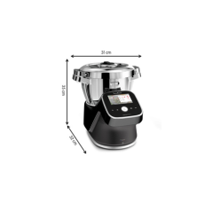 Robot cuiseur MOULINEX I-COMPANION TOUCH PRO NOIR HF93D810