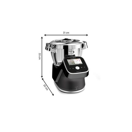Robot cuiseur MOULINEX I-COMPANION TOUCH PRO NOIR HF93D810