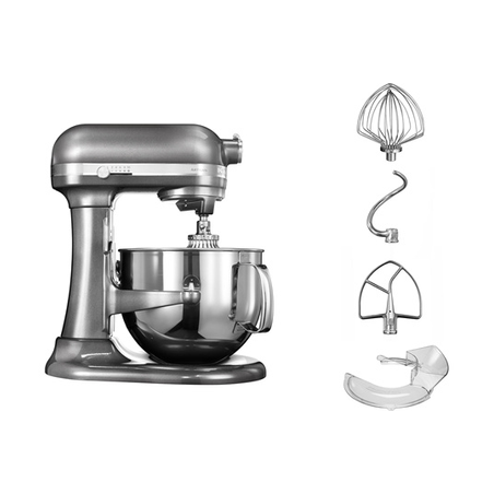 Robot pâtissier KITCHENAID ARTISAN GRIS ETAIN 6,9L - 5KSM7580XEMS