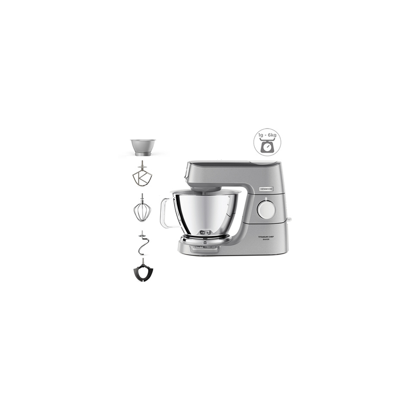 Robot pâtissier KENWOOD TITANIUM CHEF BAKER KVC85.009SI SILVER Robot pâtissier KENWOOD TITANIUM CHEF BAKER KVC85.009SI SILVER
