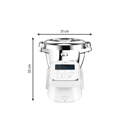 Robot cuiseur MOULINEX I-COMPANION CONNECT XL YY4418FD