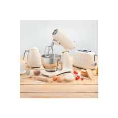 Robot pâtissier SMEG ROBOT SUR SOCLE 4,8 LITRES CREME