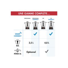 Robot cuiseur MAGIMIX COOK EXPERT XL CONNECT PLATINE 18914