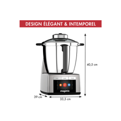 Robot cuiseur MAGIMIX COOK EXPERT XL CONNECT PLATINE 18914