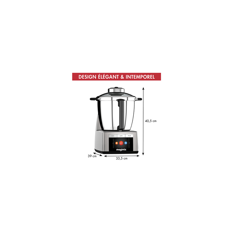 Robot cuiseur MAGIMIX COOK EXPERT XL CONNECT PLATINE 18914 Robot cuiseur MAGIMIX COOK EXPERT XL CONNECT PLATINE 18914