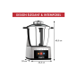 Robot cuiseur MAGIMIX COOK EXPERT XL CONNECT PLATINE 18914 Robot cuiseur MAGIMIX COOK EXPERT XL CONNECT PLATINE 18914