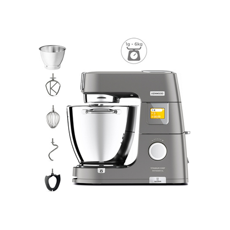 Robot pâtissier KENWOOD TITANIUM CHEF PATISSIER XL KWL90.009SI SILVER
