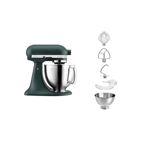 Robot pâtissier KITCHENAID ARTISAN PREMIUM VERT ARDOISE 4,8L- 5KSM185PSEPP
