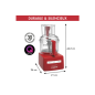 Robot multifonction MAGIMIX 18713F CS 5200 XL PREMIUM ROUGE Robot multifonction MAGIMIX 18713F CS 5200 XL PREMIUM ROUGE