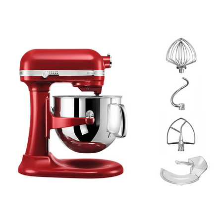 Robot pâtissier KITCHENAID ARTISAN ROUGE EMPIRE 6,9L- 5KSM7580XEER