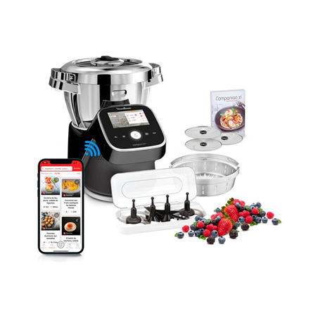 Robot cuiseur MOULINEX I-COMPANION TOUCH PRO NOIR HF93D810