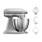 Robot pâtissier KITCHENAID ARTISAN GRIS GRAPHITE 3,3L- 5KSM3311XEFG Robot pâtissier KITCHENAID ARTISAN GRIS GRAPHITE 3,3L- 5KSM3311XEFG