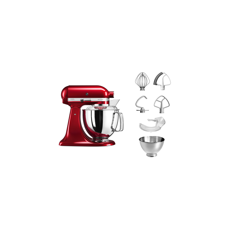 Robot pâtissier KITCHENAID ARTISAN POMME D'AMOUR 4,8L- 5KSM175PSECA