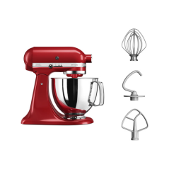 Robot pâtissier KITCHENAID ARTISAN ROUGE EMPIRE 4,8L- 5KSM125EER