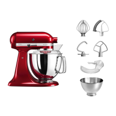 Robot pâtissier KITCHENAID ARTISAN POMME D'AMOUR 4,8L- 5KSM175PSECA