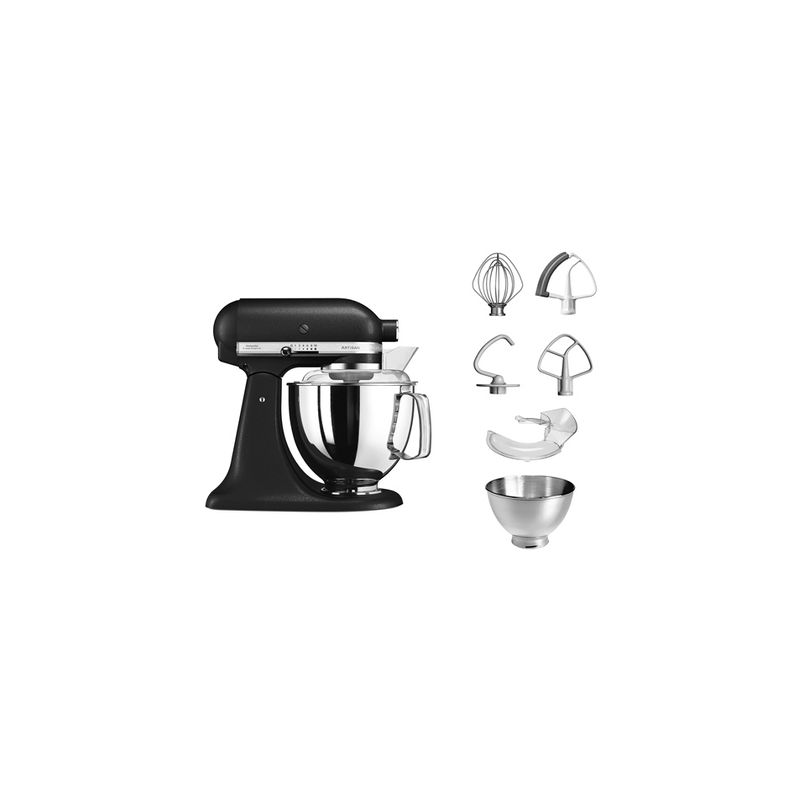 Robot pâtissier KITCHENAID ARTISAN TRUFFE NOIRE 4,8L-5KSM175PSEBK Robot pâtissier KITCHENAID ARTISAN TRUFFE NOIRE 4,8L-5KSM175PSEBK