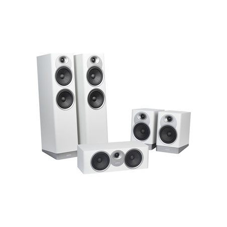 Pack enceintes Home Cinéma JAMO PACK 5 ENCEINTES HOME CINEMA S25 HCS GRIS