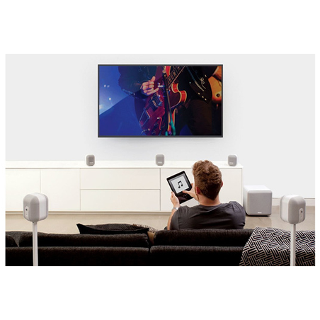 Pack enceintes Home Cinéma MONITOR AUDIO PACK MASS 5.1 BLANC (MIST)