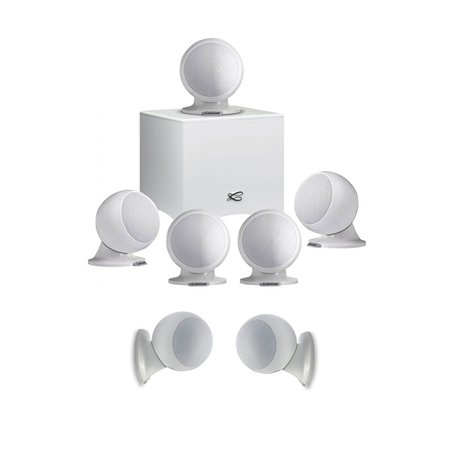 Pack enceintes Home Cinéma CABASSE PACK ALCYONE2 5.1.2 WHITE