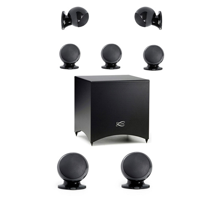 Pack enceintes Home Cinéma CABASSE PACK ALCYONE2 5.1.2 BLACK